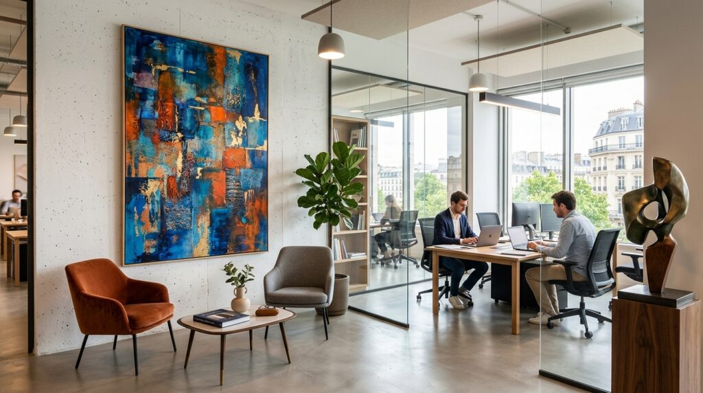 Location d’art pour bureau à Amiens