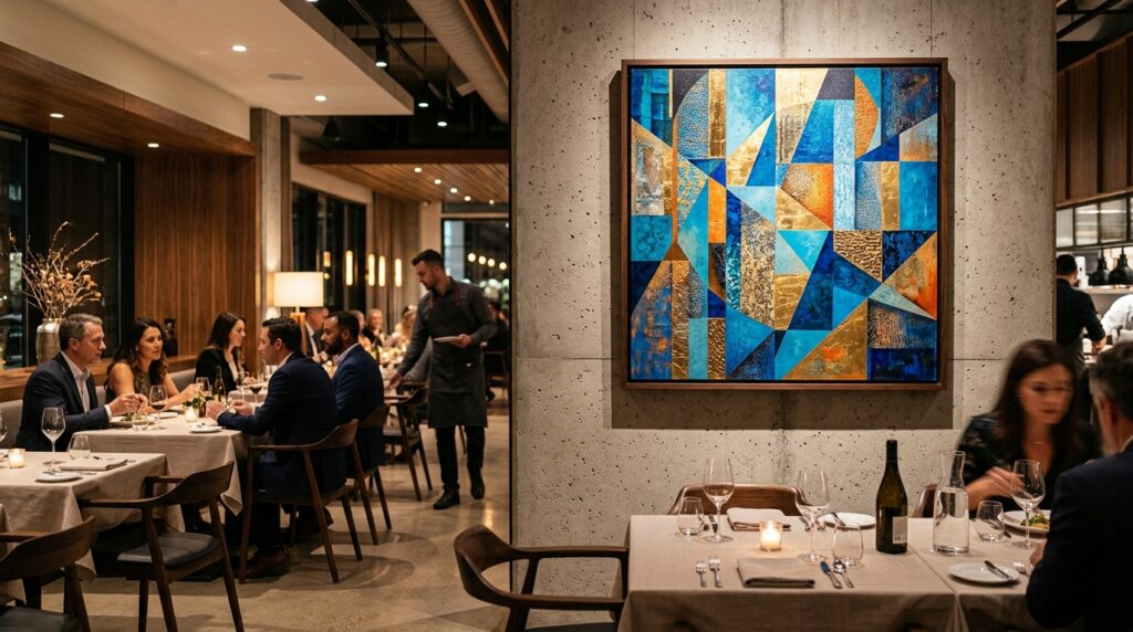 Location d’art pour restaurant à Aix-en-Provence